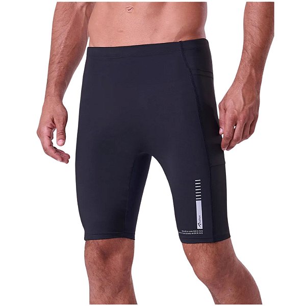Bermuda Authen Signature Samba 2 Bolsos 9 Masculina