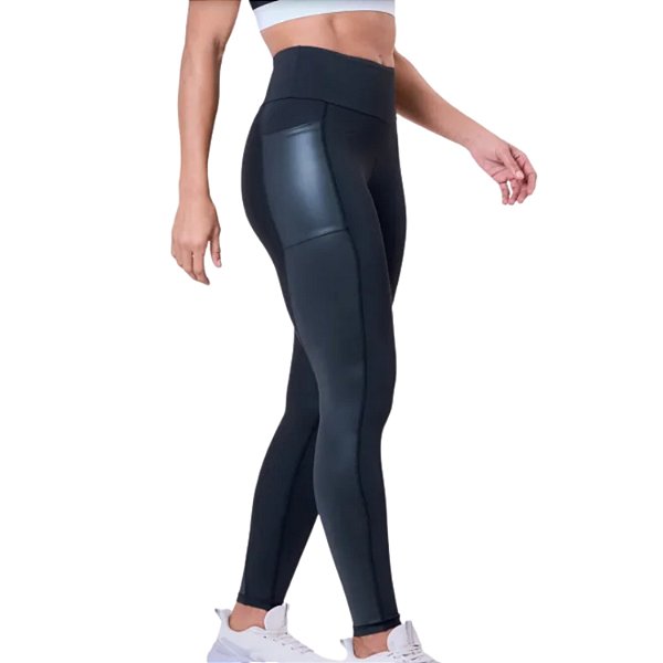 Legging Grit Bossa Cire 3 Bolsos Luxe Authen Feminino