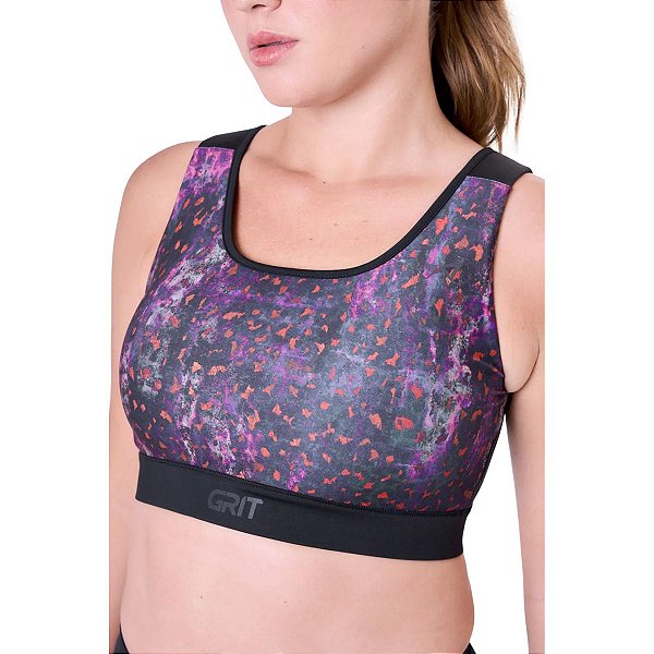 Top Authen Grit Bossa Ajustavel 1 Bolso Retro