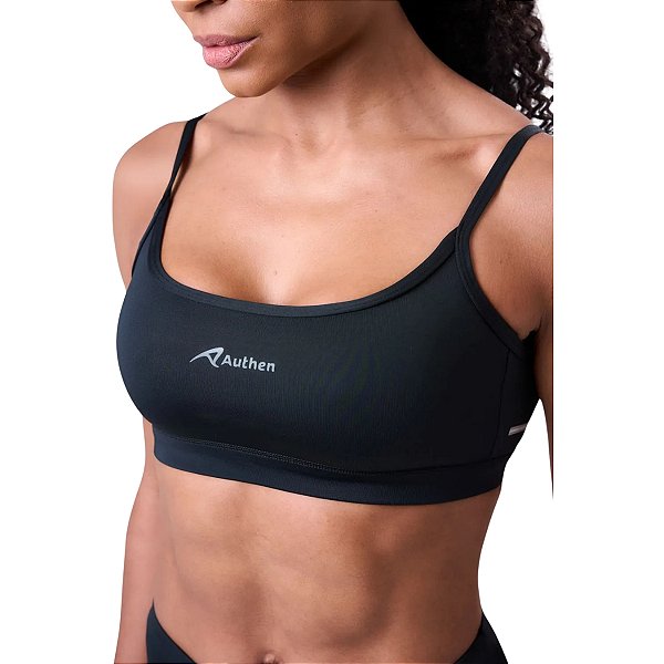 Top Essential Run Trot Ajustável Reto Authen Feminino
