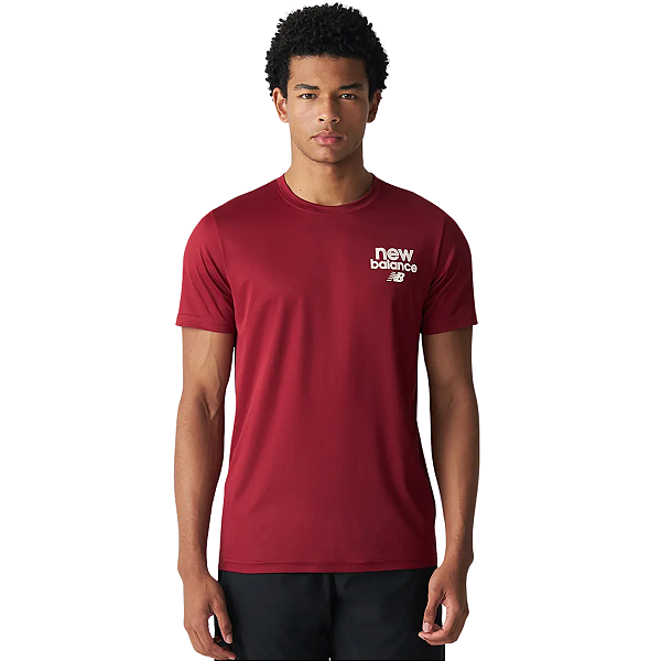 Camiseta New Balance Sport Left Chest Graphic Masculino
