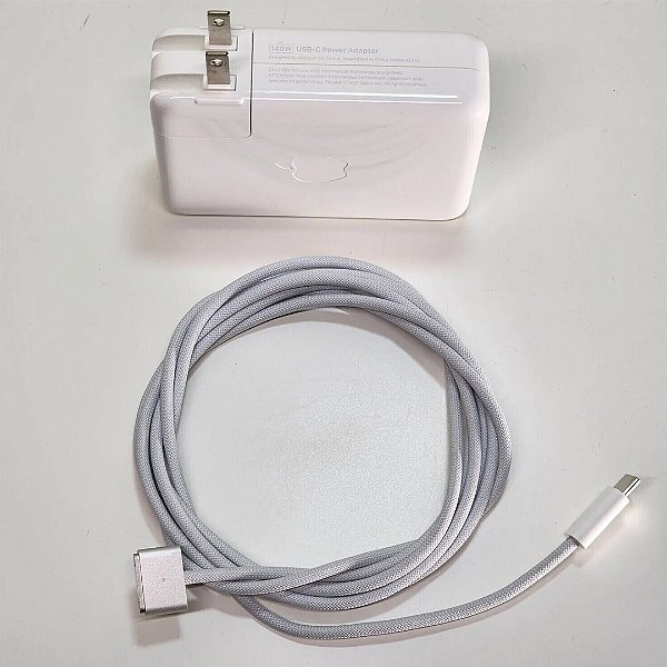 Carregador A2452 USB-C cabo Magsafe 3 140W MacBook M1 M2 Mod: a2442, a2485, a2458, a2452, a2681, a2779, a2780