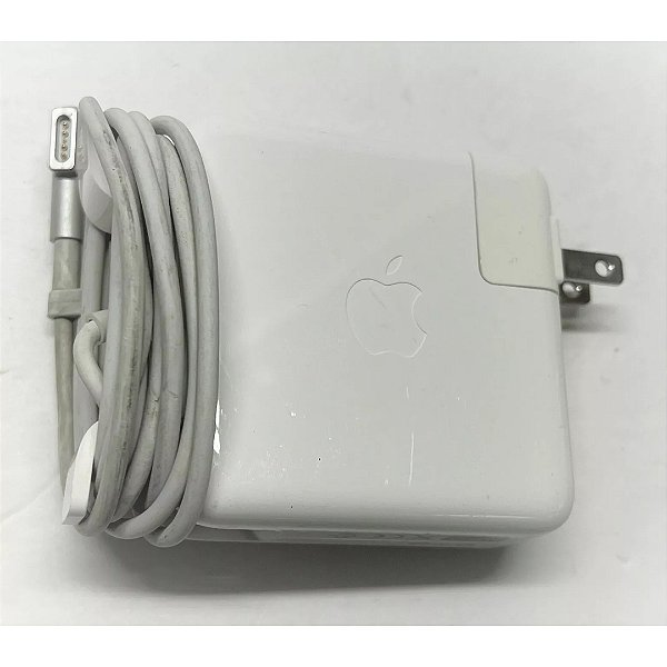 Carregador MagSafe 1  tipo "L" 60W para MacBook Pro Air A1344 com Cabo Fixo (semi-novo)