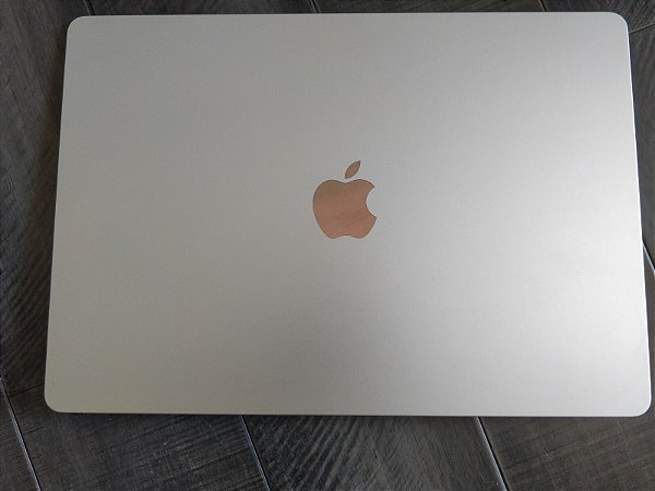 Tela Reposição  Apple  MacBook Air M2 M3 15" A2941 A3114 Midnight 2023-2024  Prata (Semi-Novo)