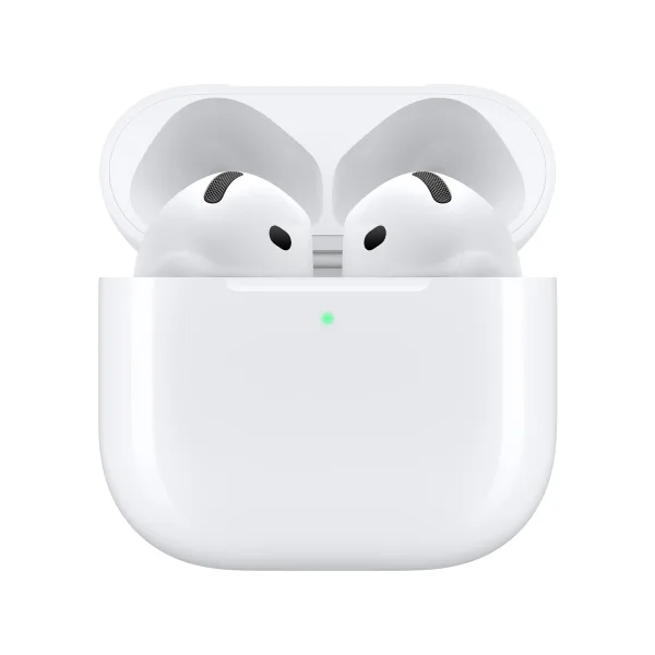 Apple AirPods 4 (MXP63LL/A) – Fone Bluetooth com H2, USB‑C e estojo branco