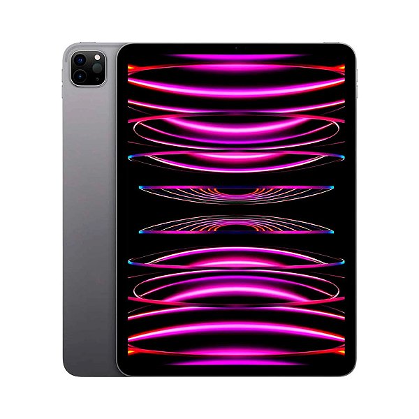 Apple iPad Pro 11" M2 (MNYL3LZ/A) Wi‑Fi + Cellular 2TB 4ª Geração Cinza Espacial