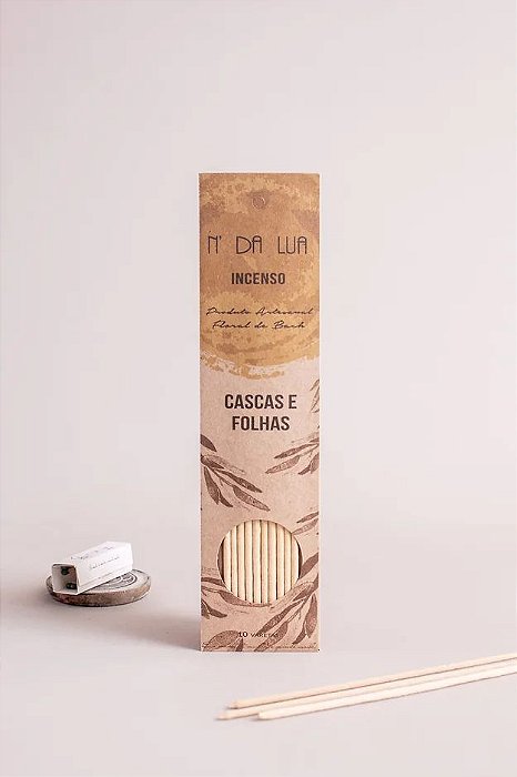 Incenso Artesanal -  Cascas e Folhas
