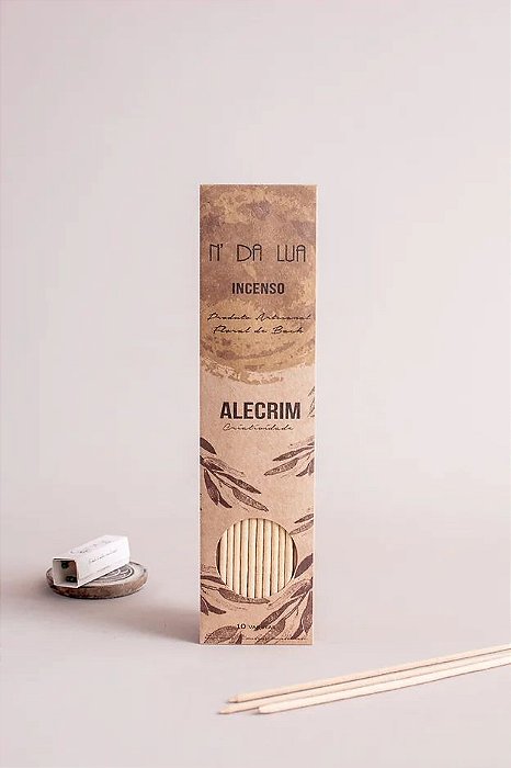 Incenso Artesanal - Alecrim