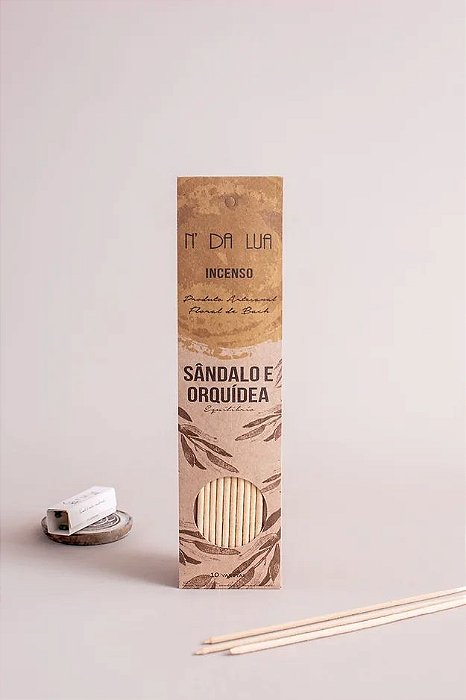 Incenso Artesanal - Sândalo e Orquídea