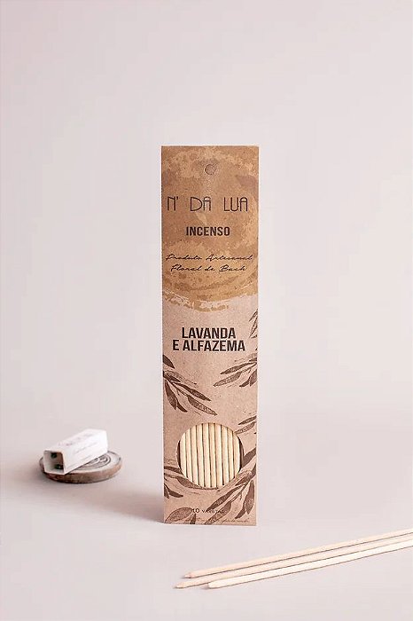 Incenso Artesanal - Lavanda e Alfazema