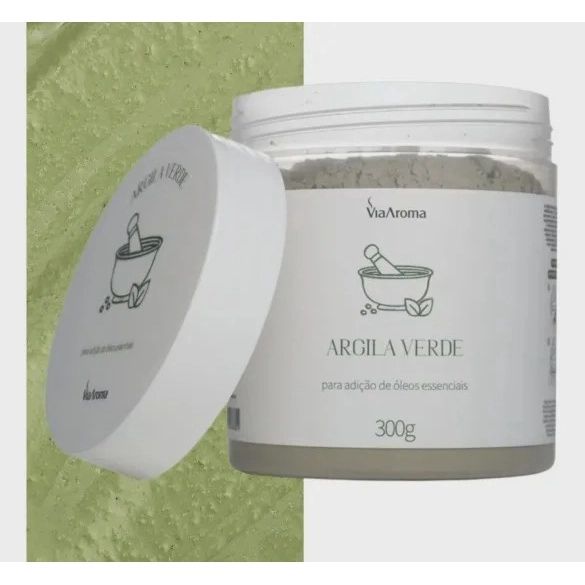 Argila Corpo e Rosto 300g Basic Verde