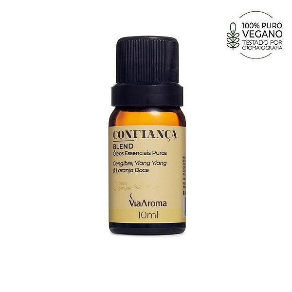 Blend Oleos Essenciais Puros 10ml Confiança