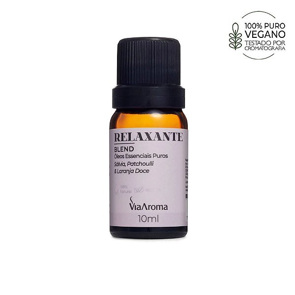 Blend Oleos Essenciais Puros 10ml Relaxante