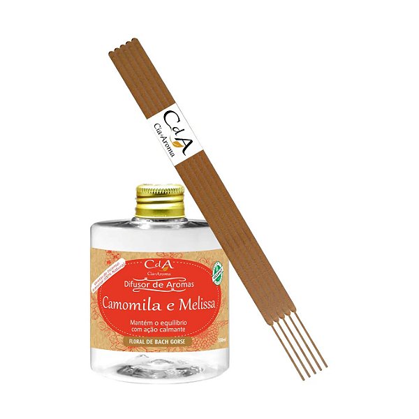 Difusor  Camomila e Melissa 350 ml Cia do Aroma