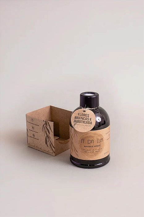 Difusor de Ambiente - Flores Brancas e Jabuticaba --315 ml  N'da Lua