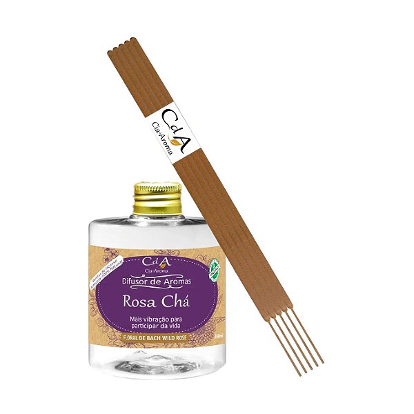 Difusor Rosa Cha 350ml Cia do Aroma