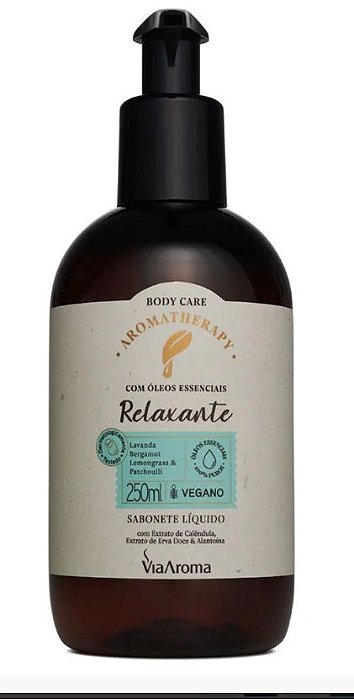 Sabonete Liq. 250ml Aromatherapy Relaxante