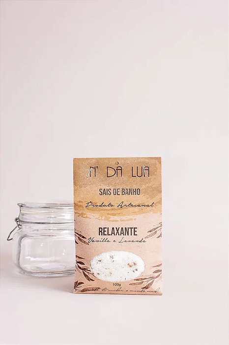 Sais de Banho - Vanilla e Lavanda (Banho Relaxante)