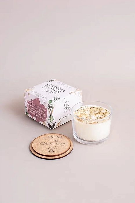 Vela Artesanal - Flor de Cerejeira