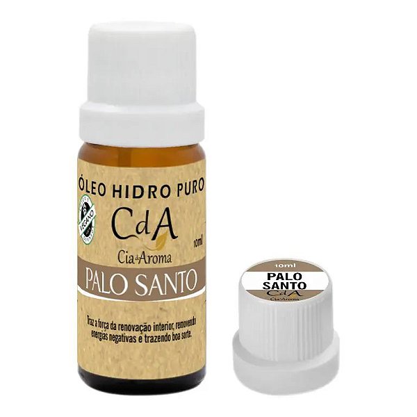 Óleo Hidrossolúvel Palo Santo 10ml Cia do Aroma