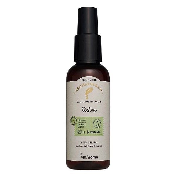 Água Termal Via Aroma 120ml Aromatherapy Detox