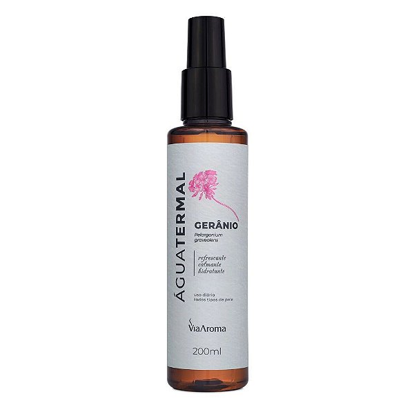 Água Termal Via Aroma 200ml Gerânio