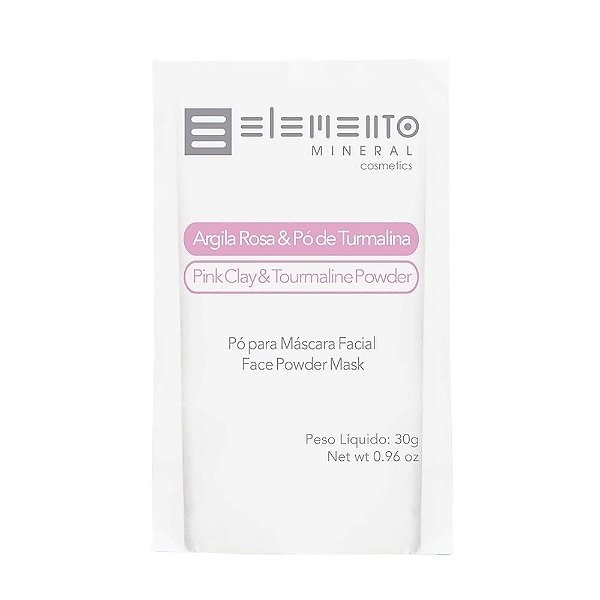 Argila Rosa com Po de Turmalina 30g - 01671/21 - 08/25