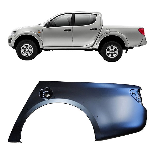 PAINEL LATERAL DA CAÇAMBA L200 TRITON 2008 A 2016 ESQUERDO 6722A059