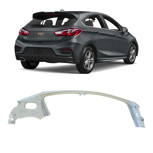 RETALHO LATERAL DIREITO CRUZE HATCH 2017 2018 2019 2020 2021 2022 2023 39087644