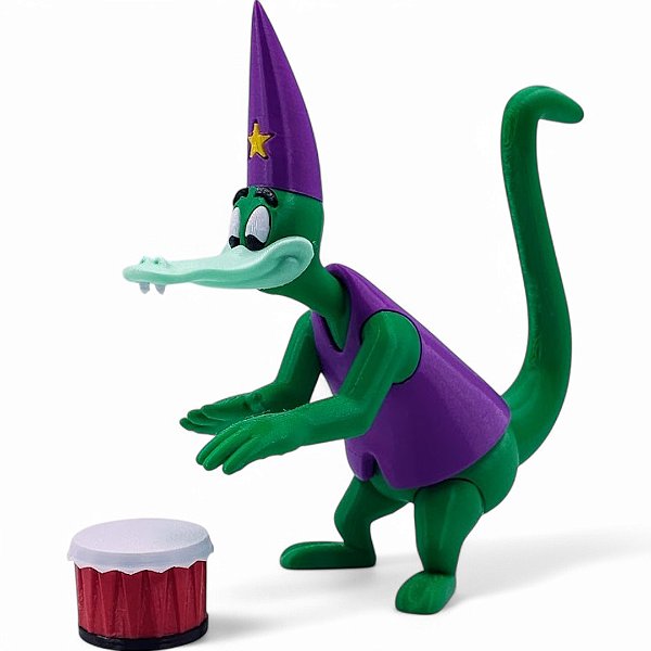 Voodoo é pra Jacú: Zé Jacaré Turma do Pica-Pau Action Figure Colecionável