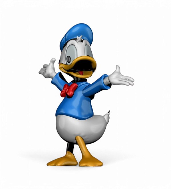 Pato Donald Action Figure Colecionável