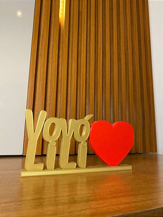 Letreiro personalizado com nome e figura a sua escolha