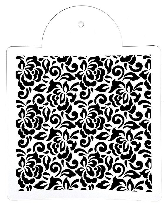 Stencil para Decoração - GMEZN409