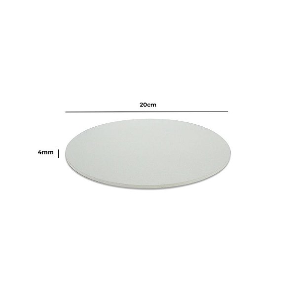 Tabuleiro para Bolo MDF 4mm - 20cm