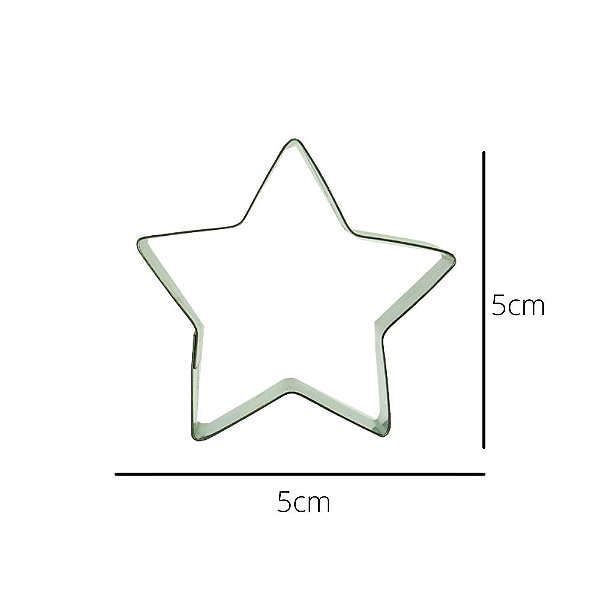 Cortador de Estrela 5 cm