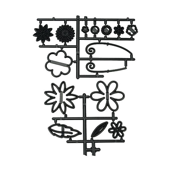Cortador Flores Plástico Pasta Americana
