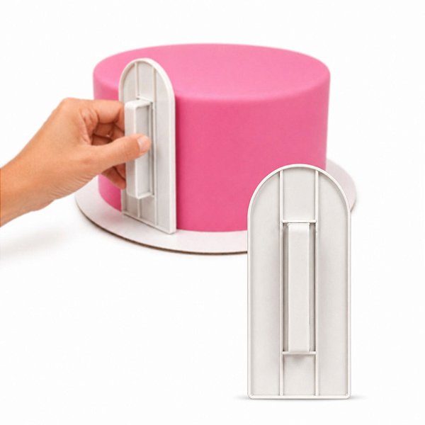 Espátula Alisadora para Pasta Ameticana Decoração de Bolos - GMEZN141