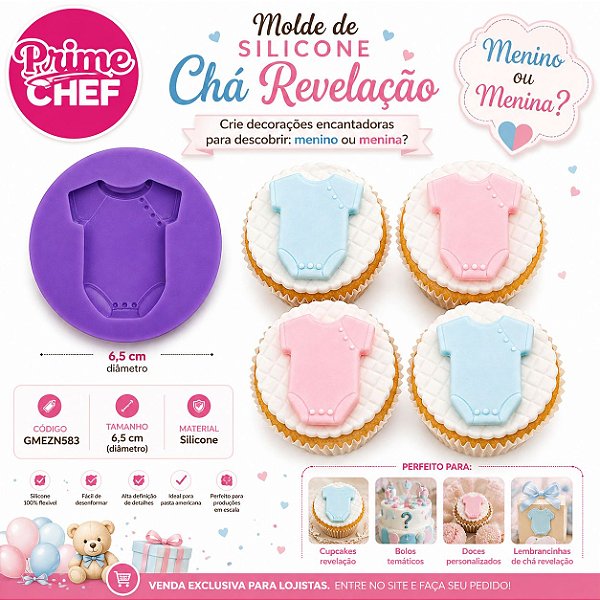 Molde Roupa de Bebê Body Pasta Artesanato