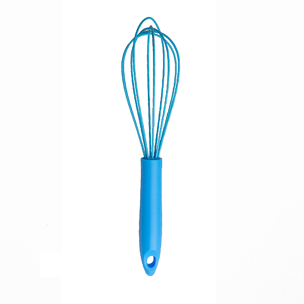 Batedor Fouet Profissional 23cm em Silicone Para Massas Ovos Bolo Cozinha