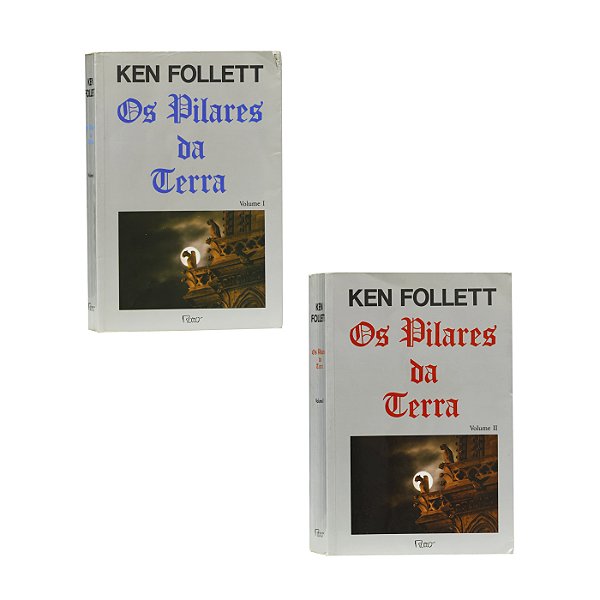 Os Pilares da Terra - Ken Follett - Volumes 1 e 2