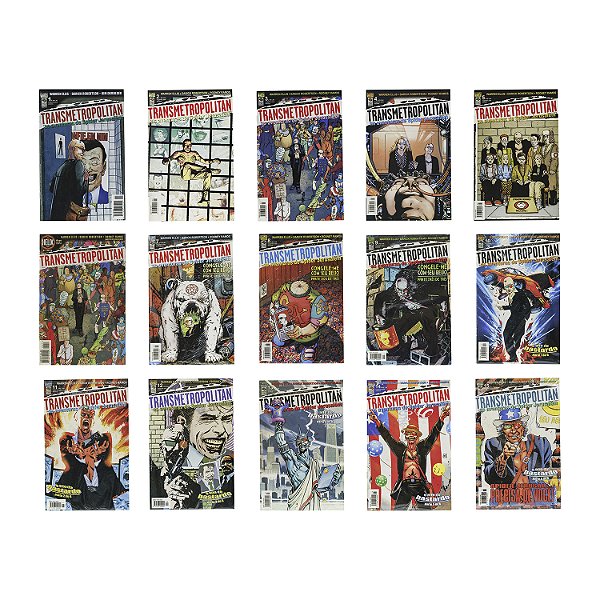Transmetropolitan - Vol. 1 ao 15