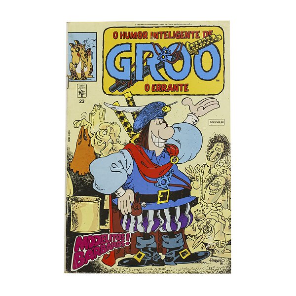 O mundo inteligente de Groo - O Errante - Modelitos bárbaros! Nº23