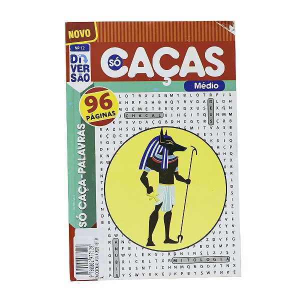 Só Caça-Palavras - Médio - Nº 12