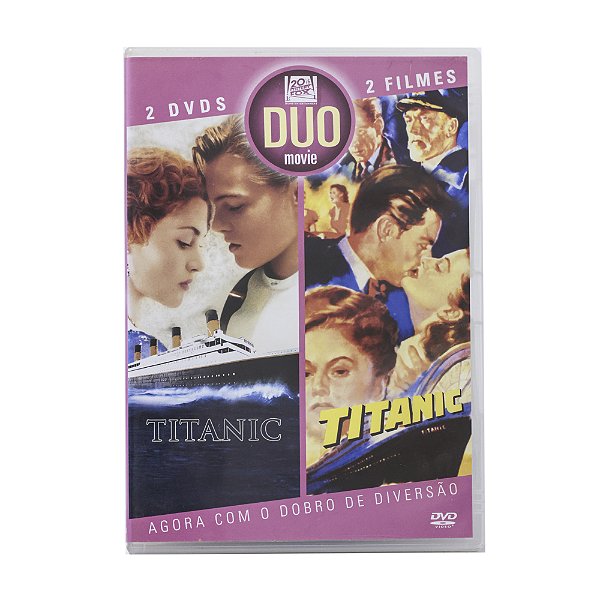Titanic - Duo movie - 2 DVDs / 2 Filmes