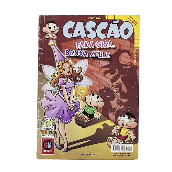 Cascão: Fada Gisa, bruxa Zelle - Nº 81