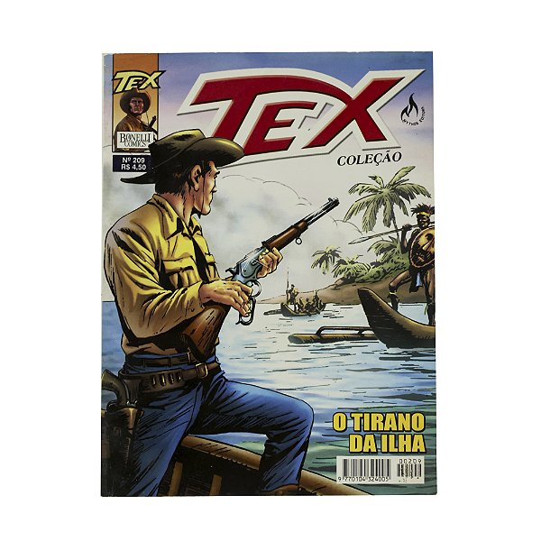 Tex Coleção: O tirano da ilha - 209