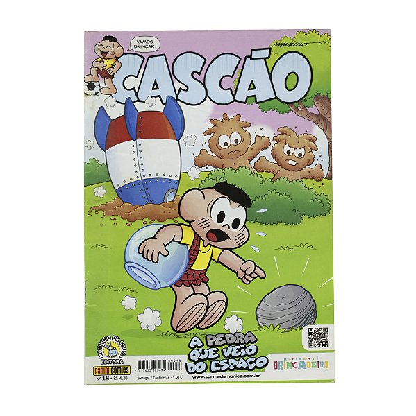 Cascão: A pedra que veio do espaço - Nº 18