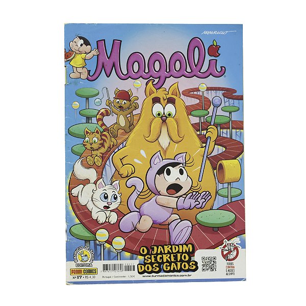 Magali: O jardim secreto dos gatos - Nº 17