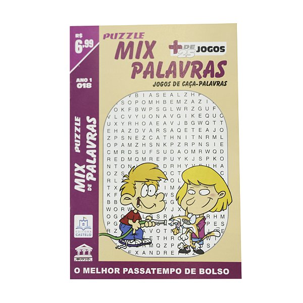 Puzzle: Mix Palvras - Jogos de caça-palavras - Ano 1 - Nº 018