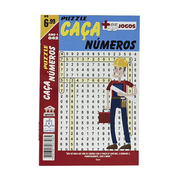 Puzzle: Caça números - Ano 1 - Nº 042